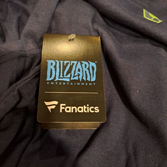 Hearthstone T-Shirt Blizzard Entertainment Navy Blue Graphic Tee Fanatics NWT XL - Picture 8 of 10